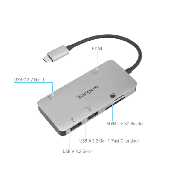 Targus - Usb-C Dual Hdmi 4K Docking Station With 100W Pd Pass-Thru ( Dock423A )