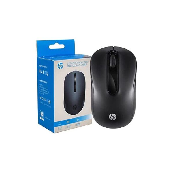 HP Wireless Silent Mouse S1000 Black – 3CY46PA - Image 2