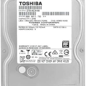Toshiba 1TB Internal Desktop HDD