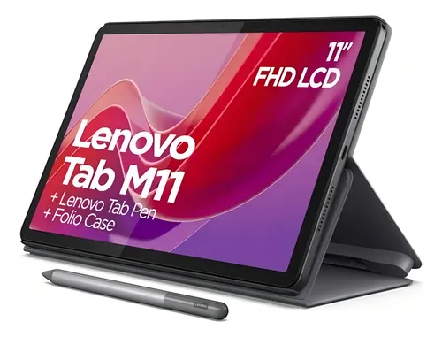 Lenovo Tab M11 4GB RAM, 128GB + Pen & Folio Cover Lenovo Tab M11 4GB RAM, 128GB + Pen & Folio Cover